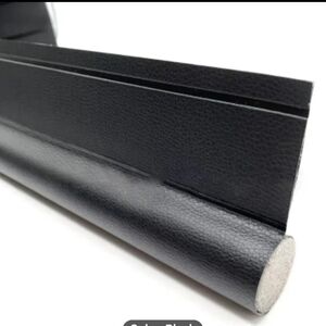 Elegant Black Leather Belt